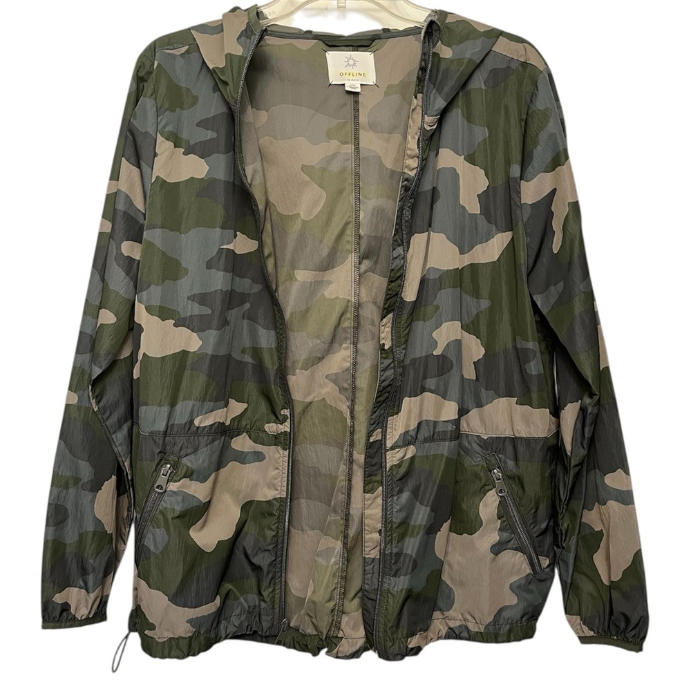 Camouflage Windbreaker Jacket